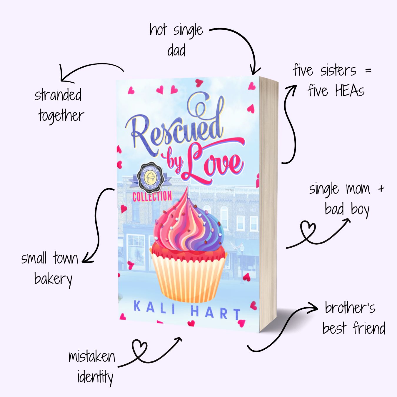 Rescued by Love Paperback: Discreet Cover